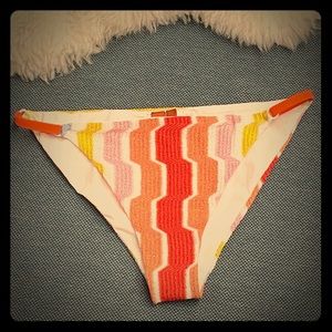 NWT Missoni Multi Color String Bikini Bottoms 42